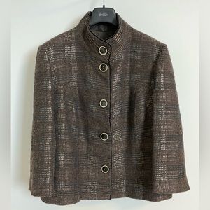 Brown Gerry Weber jacket, size 16.